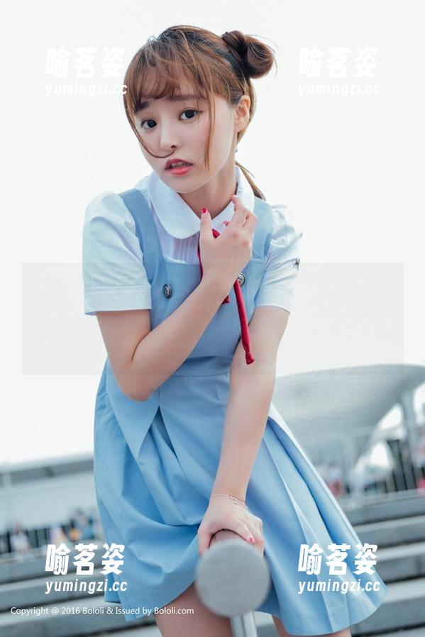 BoLoli菠萝社-柳侑绮Sevenbaby BoLoli菠萝社 - 美图来袭!看!柳侑绮Sevenbaby的七宝写真,像是从漫画里走出来的漂亮角色啊!