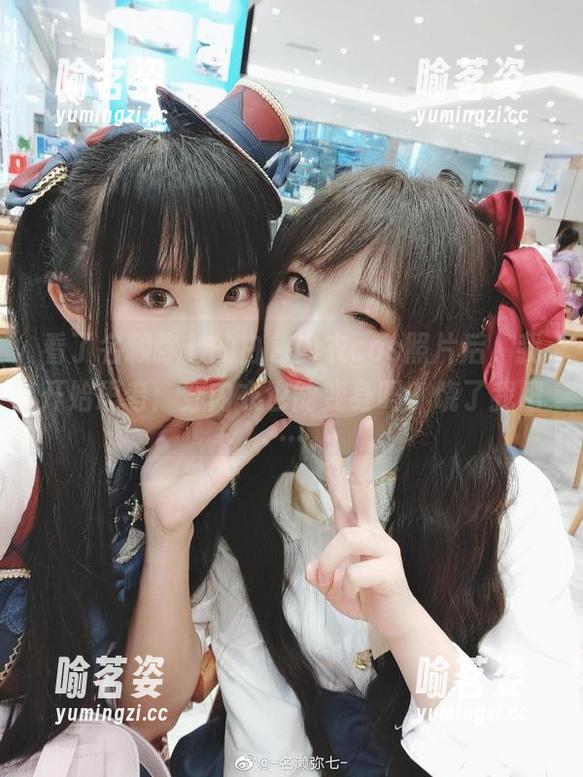看了名赖弥七的白色内衣cos照片后，我开始思考：穿内衣也能变身吗？饶了我吧…